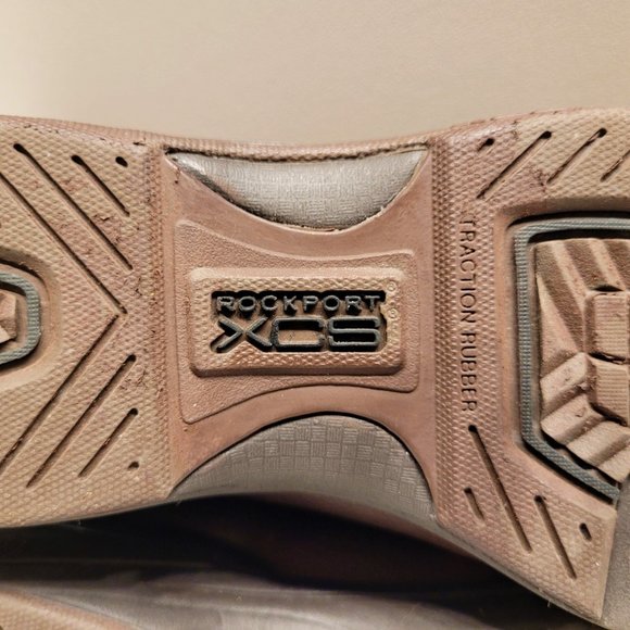Womens size 7 ROCKPORT XCS leather (with HYDRO SHIELD) waterproof hiking shoes - Picture 6 of 9